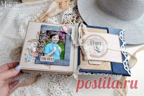 muscari: Задание июля 2018г. "Denim style"