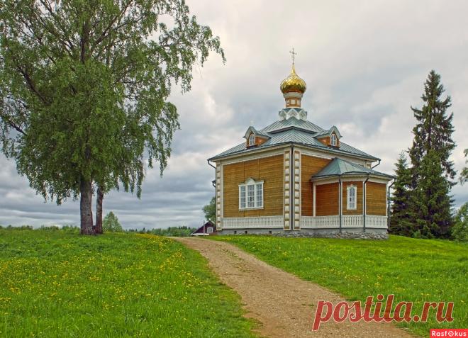 Фото: Волговерховье.Церковь Николая Чудотворца Ольгина монастыря.. Фотограф Анатолий Максимов. Путешествия - Фото и фотограф на Расфокусе.