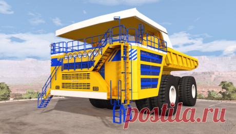 Могучий БелАЗ-75710: колосс, способный перевозить 450 тонн груза