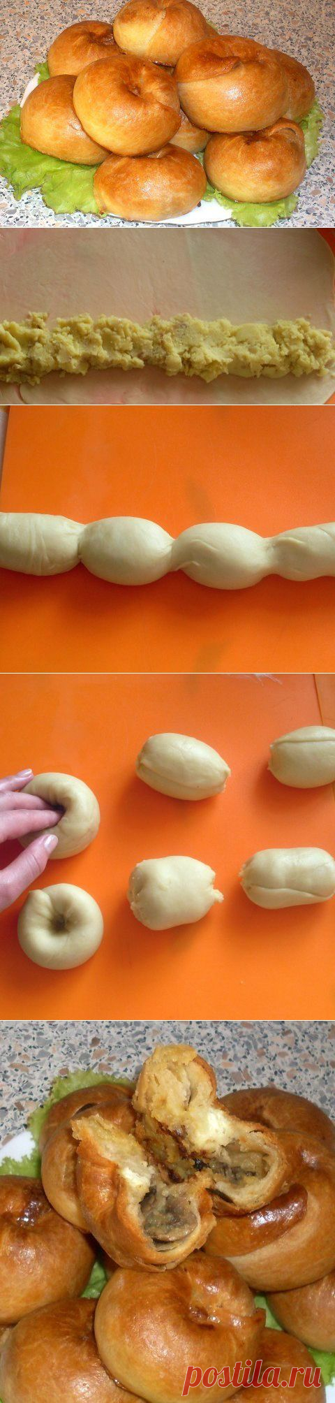 Бабушкины слоистые пирожки
