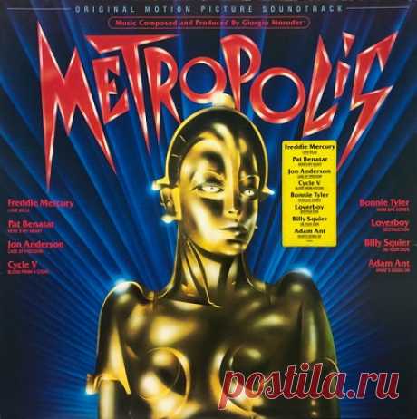 Download Giorgio Moroder - Metropolis (Original Motion Picture Soundtrack) Label/Cat#: CBS – 70252, CBS – CBS 70252, CBS – JS 39526 Country: Europe Year: 1984 Genre: Electronic, Rock, Pop, Stage & Screen Style: Soundtrack, Electro, Pop Rock, Synth-pop Format: Vinyl, LP, Album, Stereo, Gatefold