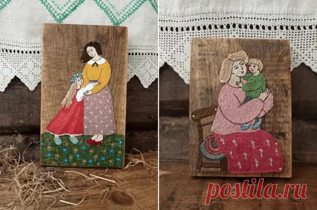 Вышитые истории Марии Провады: удивительно душевные работы - Сам себе мастер - Медиаплатформа МирТесен