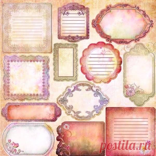 Копилка Галки Анны. Лучшие идеи и МК.: Ярлычки.Шаблоны