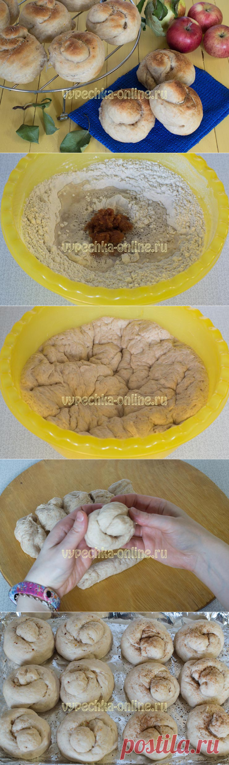 ✔️Постные булочки на дрожжах мягкие и вкусные - рецепт с фото пошагово в духовке