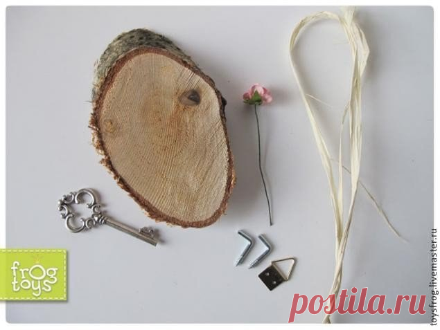 Ключница из природных материалов — Сделай сам, идеи для творчества - DIY Ideas