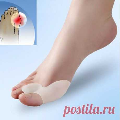 Накладка для облегчения боли  при деформации кости. Изготовлена из siliko gel. Цена одной пары 200р