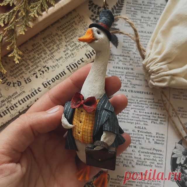 Игрушки из ваты🌿 | Винтажный снеговик 🥰очень люблю их и каждый год делаю себе в коллекцию нового🙌✨хочу чтоб у вас он тоже был на ёлочке!... | Instagram