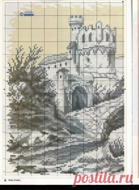 Монохром - Делимся схемами - Форум - Портал «Вышивка крестом»