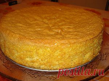 нежный высокий ванильный бисквит для торта. Рецепт c фото, мы подскажем, как приготовить!
