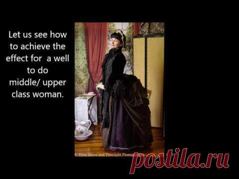 Dressing up in a Second Bustle Era, circa 1887