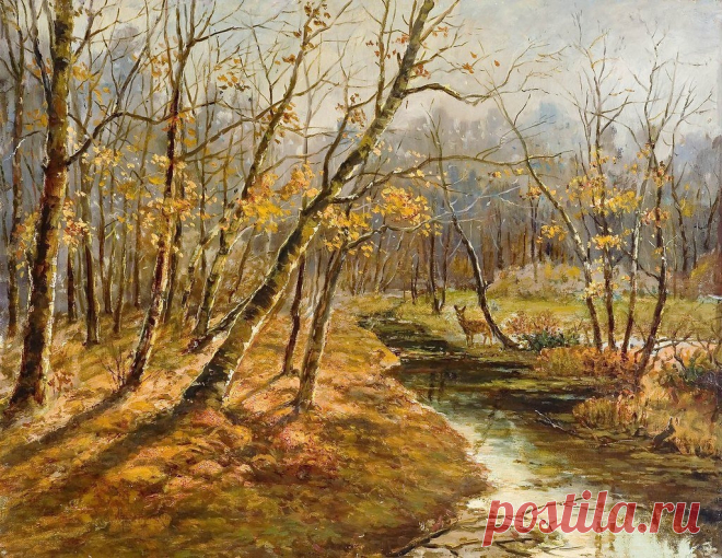 Художник Константин Яковлевич Крыжицкий (1858-1911)
