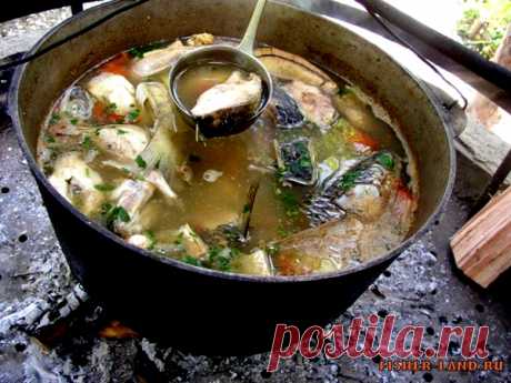 Уха на рыбалке. Спорим, вы такой не ели