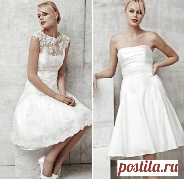 Свадебные платья красного цвета - фото