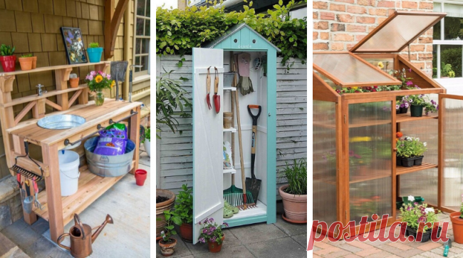 52 пристройки для цветоводов и огородников