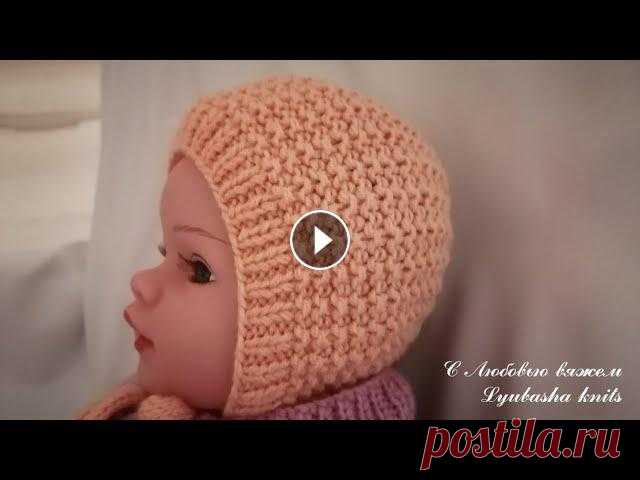 Детская шапочка спицами.(3-6мес.) Всем привет!В этом видео покажу как связать детскую шапочку спицами.Шапочка подойдет на ОГ 40-43 см.Пряжа Пехорка Детская серия (50гр./200м.)Расход пр...