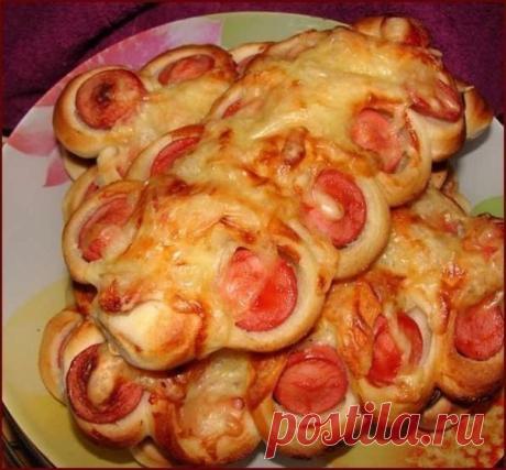 Булочки Гусенички / Страна рецептов