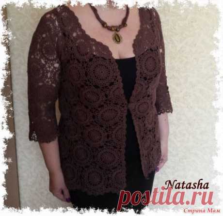 . Кофейный аромат или моя новая работа к дню Учителя. - Все в ажуре... (вязание крючком) - Страна Мам