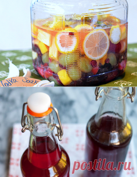 Правила приготовления фруктовой водки