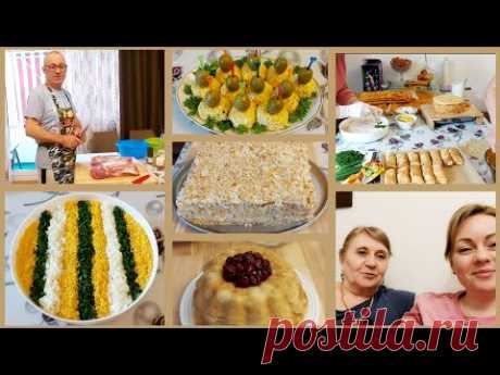 Подготовка ко дню рождения  мужа | Маринуем шашлык, готовим торт и десерты, салаты