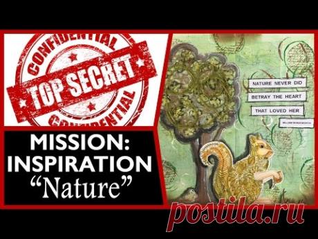 Art Journal Page - Mission Inspiration - Nature