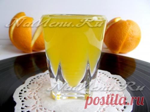Апельсиновый ликер «Triple Sec» в домашних условиях