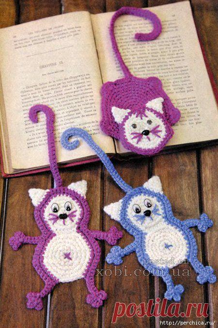 Закладка для учебников *Озорной котик*