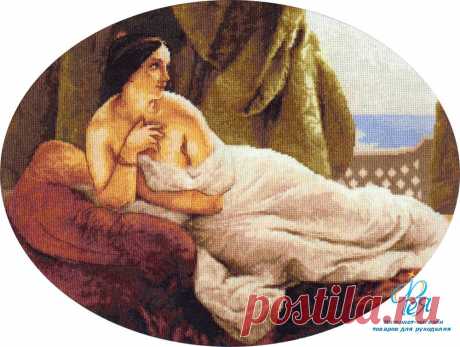 Набор вышивки Panna ВХ-1223 - Одалиска. Купить набор для вышивания частичной зашивкой крестом Panna ВХ-1223 в интернет-магазине Фея.