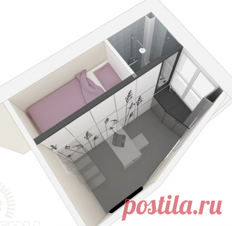 Самые маленькие квартиры: дизайн и функциональность интерьера RMNT.RU