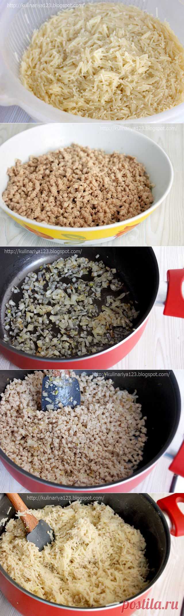 432. Вермишелевая запеканка с мясом (как в д/саду)