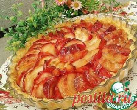 Нормандский яблочный пирог - кулинарный рецепт