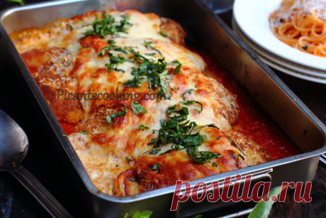 Курка парміджана (Chicken Parmigiana) | Picantecooking