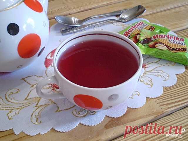 Чай из каркаде и мяты - пошаговый рецепт с фото на Повар.ру