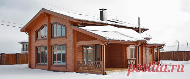 Дома из бруса: плюсы и минусы