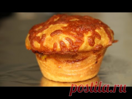 Готовлю ВМЕСТО КОТЛЕТ! Обалденно вкусные МЯСНЫЕ МАФФИНЫ с кукурузой и сыром.