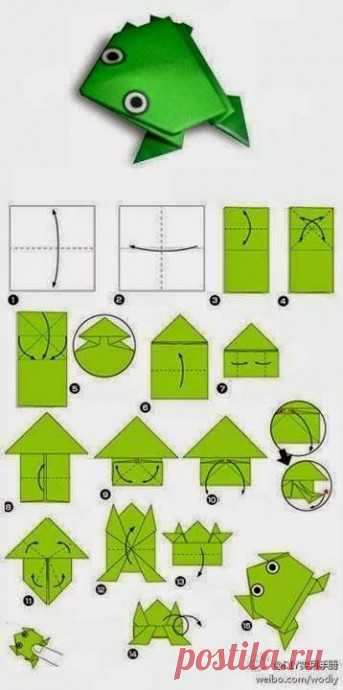 Искусство оригами с детьми — Поделки с детьми