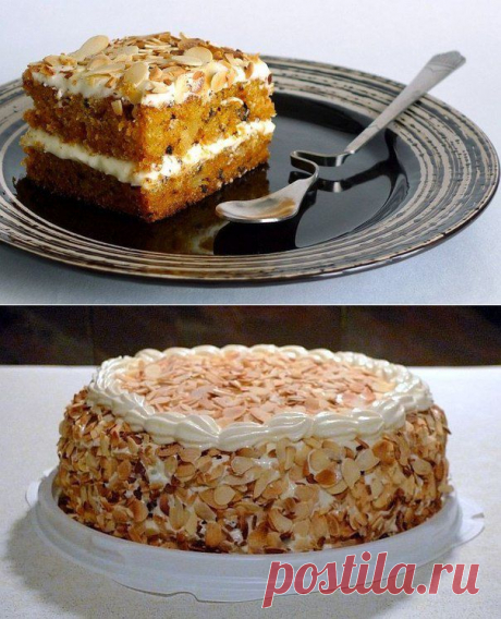 Морковный торт