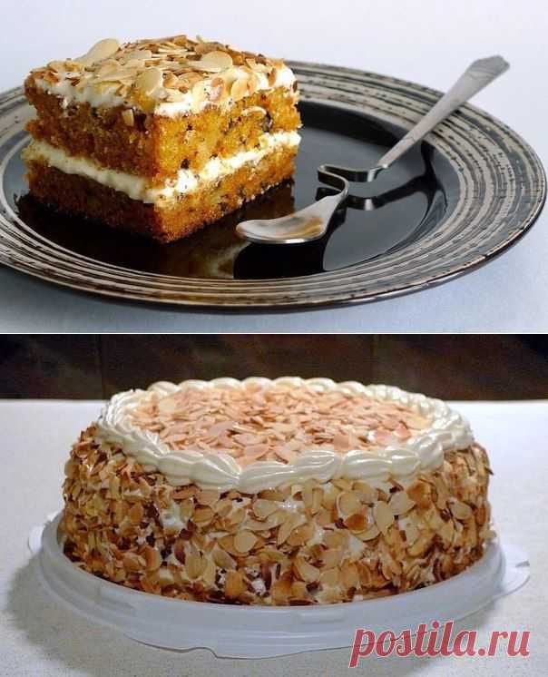 Морковный торт