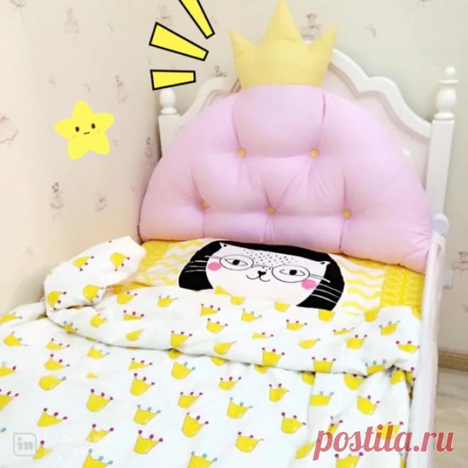 Изголовье в детскую Модная одежда и дизайн интерьера своими руками