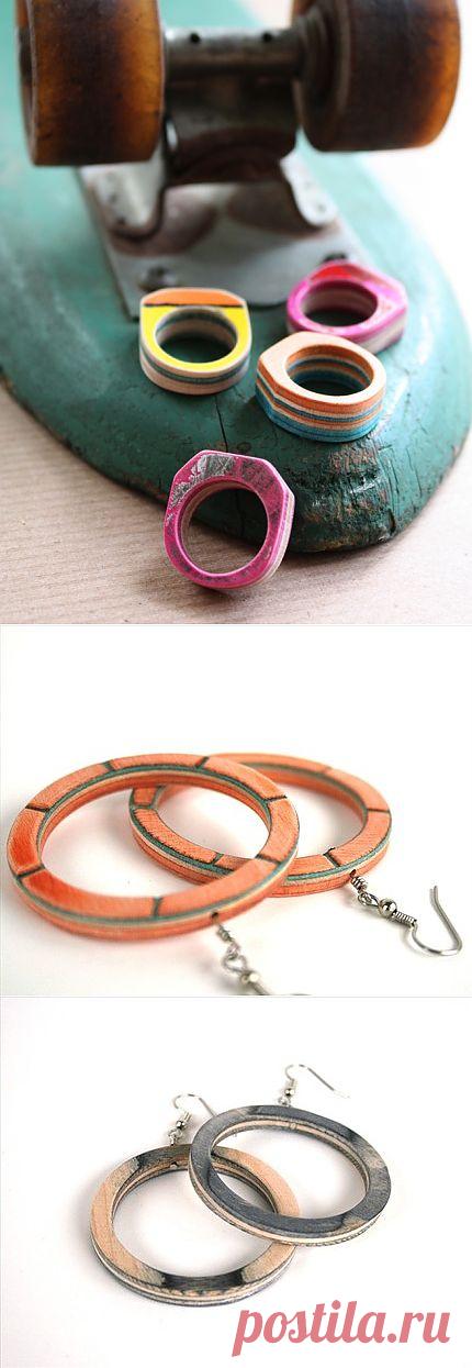 Креативные украшения из скейтбордов / Авто Мото Вело / Модный сайт о стильной переделке одежды и интерьера