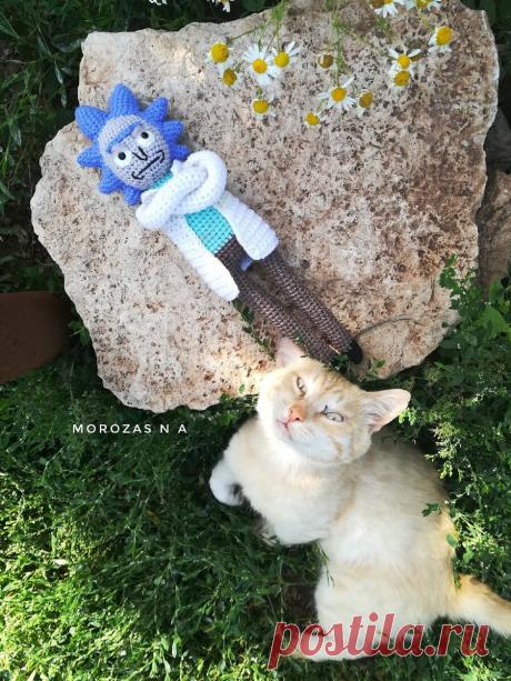 Страшно-милые АМИГУРУМИ. Рик и Морти (в наличии)