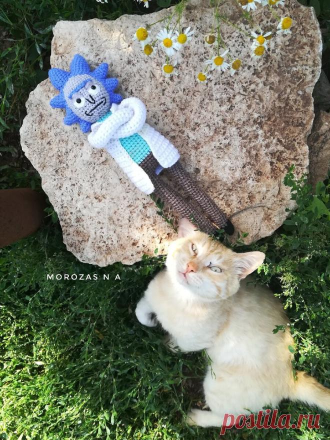 Страшно-милые АМИГУРУМИ. Рик и Морти (в наличии)