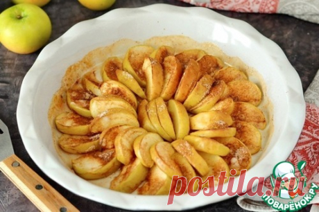 Яблоки, печёные дольками – кулинарный рецепт