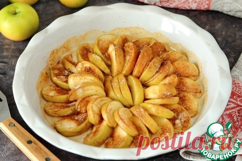 Яблоки, печёные дольками – кулинарный рецепт