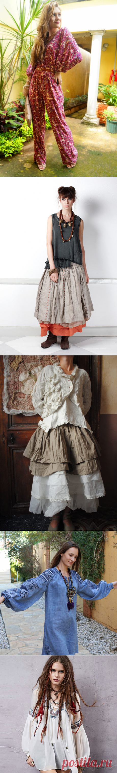 Особенности стиля бохо в современной одежде и место в нем льняных тканей | ЭтноБохо