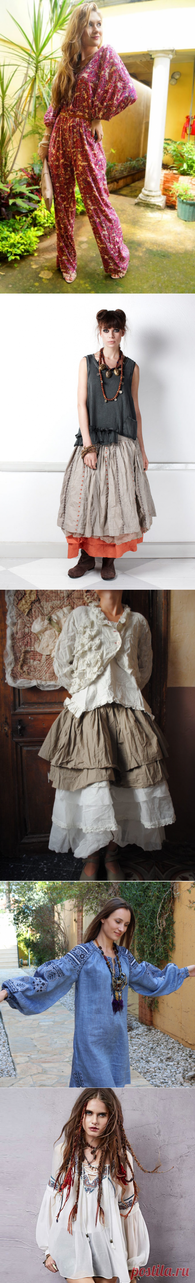 Особенности стиля бохо в современной одежде и место в нем льняных тканей | ЭтноБохо