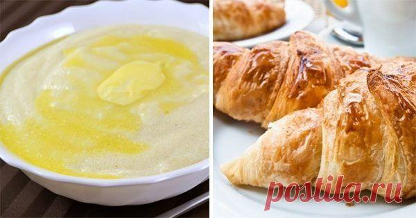 7 вредных завтраков для нашего организма / Будьте здоровы