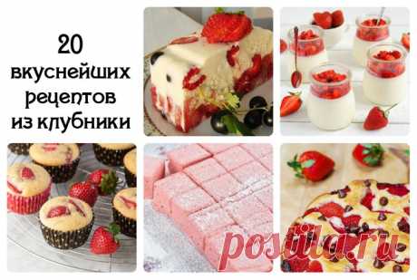 20 лучших рецептов из клубники | Море идей