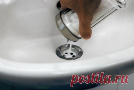Как эффективно прочистить слив