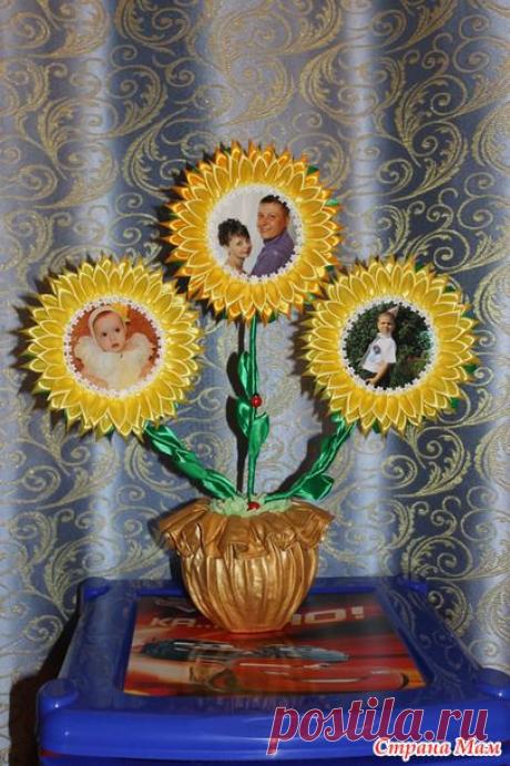 Мой первый топиарий -"Подсолнух". - Страна Мам