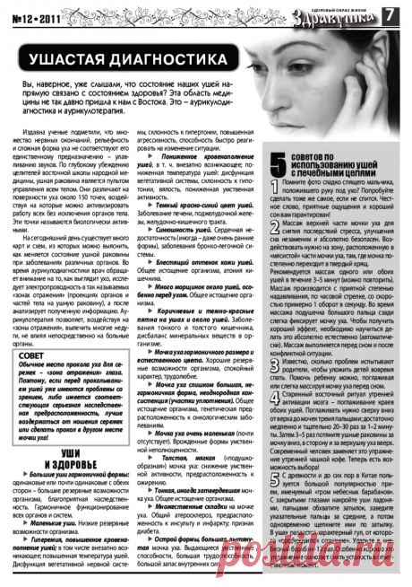 Диагностика по ушам